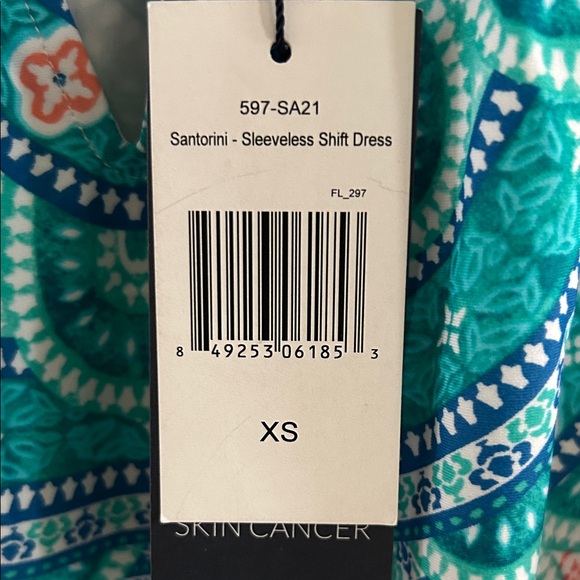 Cabana Life Pink and Teal Mini Dress - Picture 2 of 6